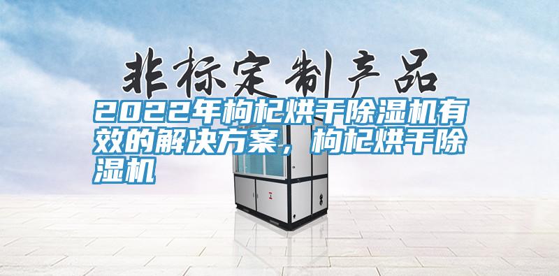 2022年枸杞烘干除濕機有效的解決方案，枸杞烘干除濕機