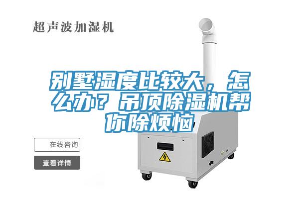 別墅濕度比較大，怎么辦？吊頂除濕機(jī)幫你除煩惱