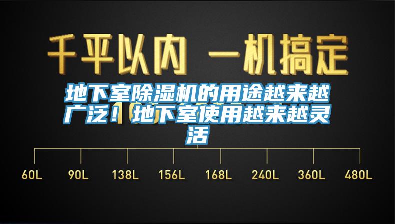 地下室除濕機的用途越來越廣泛！地下室使用越來越靈活