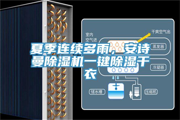 夏季連續(xù)多雨，安詩(shī)曼除濕機(jī)一鍵除濕干衣