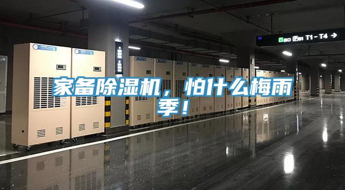 家備除濕機(jī)，怕什么梅雨季！