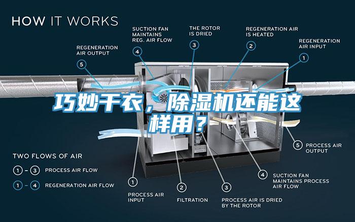 巧妙干衣，除濕機(jī)還能這樣用？