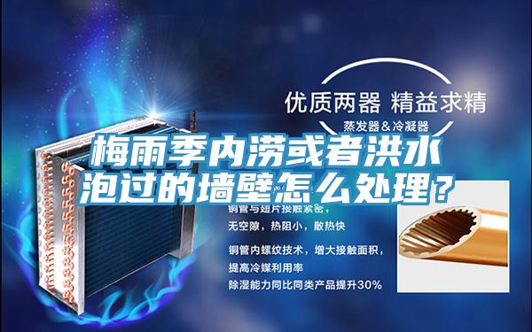 梅雨季內(nèi)澇或者洪水泡過的墻壁怎么處理？