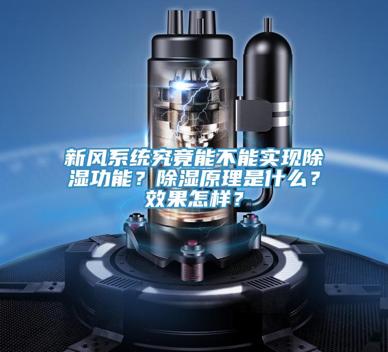 新風(fēng)系統(tǒng)究竟能不能實(shí)現(xiàn)除濕功能？除濕原理是什么？效果怎樣？