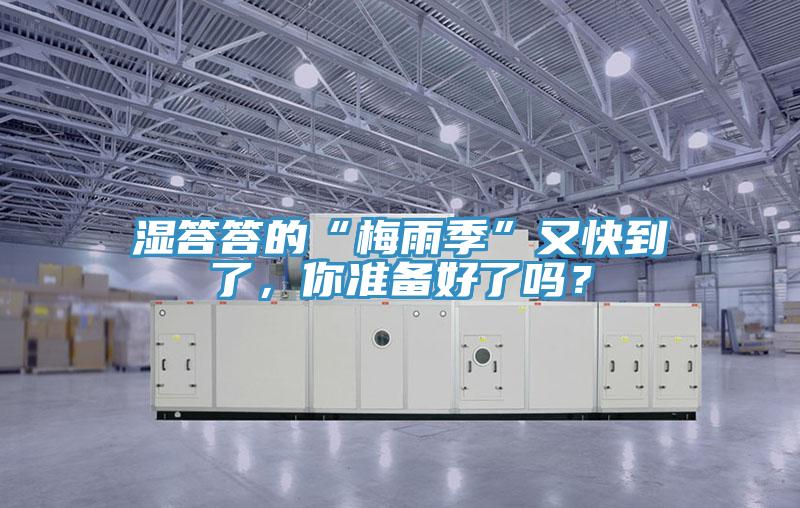 濕答答的“梅雨季”又快到了，你準備好了嗎？