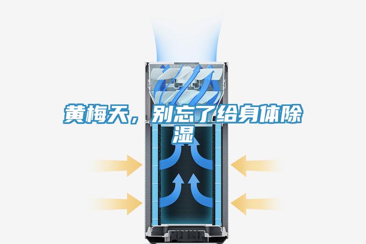 黃梅天，別忘了給身體除濕