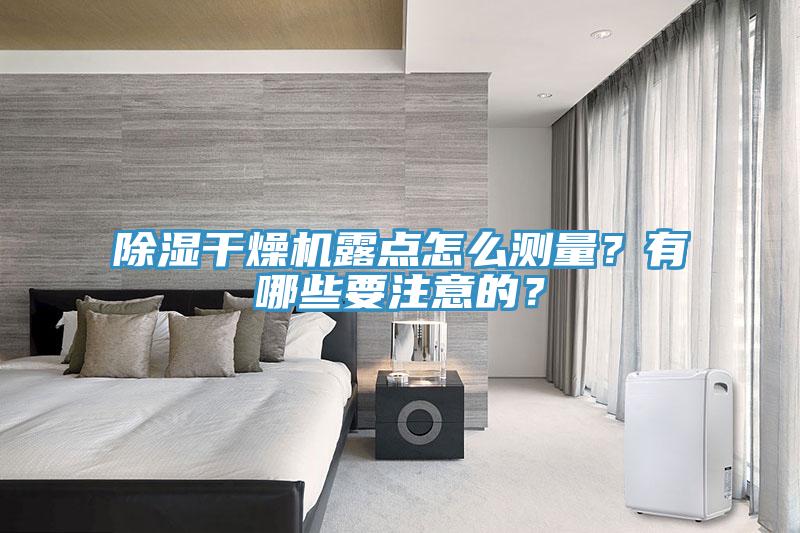 除濕干燥機(jī)露點(diǎn)怎么測(cè)量？有哪些要注意的？