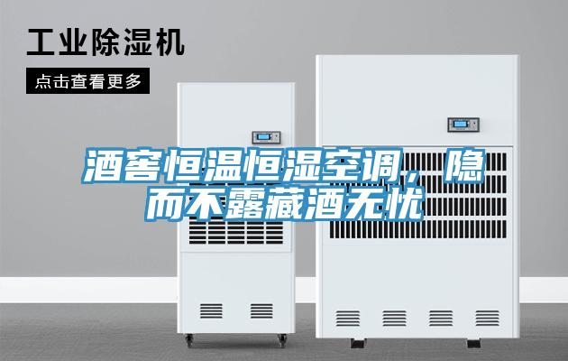 酒窖恒溫恒濕空調(diào)，隱而不露藏酒無憂