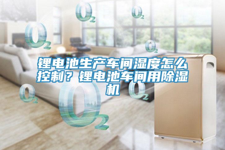 鋰電池生產(chǎn)車間濕度怎么控制？鋰電池車間用除濕機(jī)