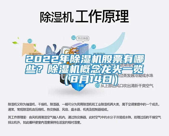 2022年除濕機(jī)股票有哪些？除濕機(jī)概念龍頭一覽（8月14日）