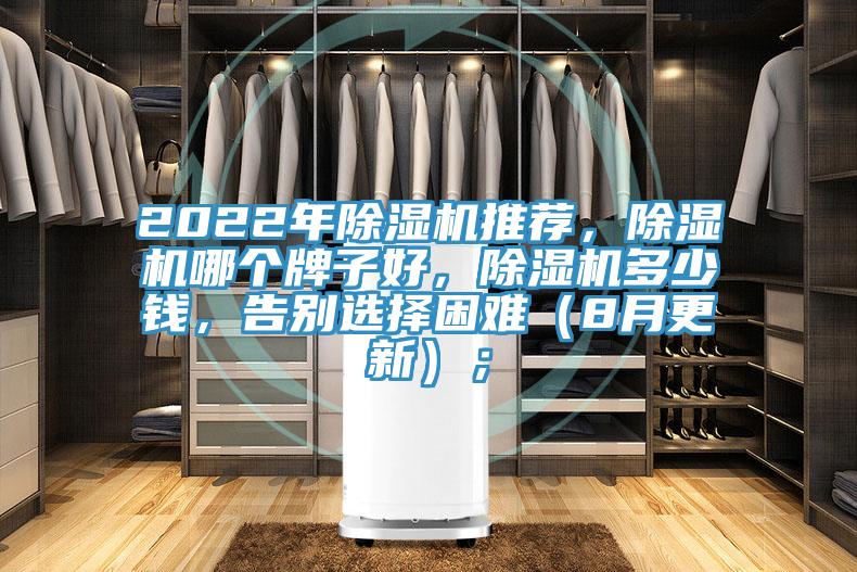 2022年除濕機推薦，除濕機哪個牌子好，除濕機多少錢，告別選擇困難（8月更新）；