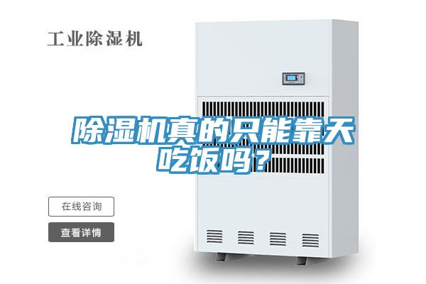 除濕機真的只能靠天吃飯嗎？