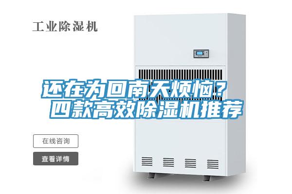 還在為回南天煩惱？ 四款高效除濕機推薦
