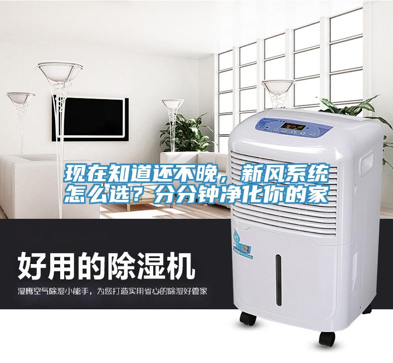 現(xiàn)在知道還不晚，新風系統(tǒng)怎么選？分分鐘凈化你的家