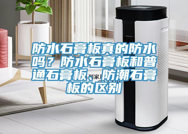 防水石膏板真的防水嗎？防水石膏板和普通石膏板、防潮石膏板的區(qū)別