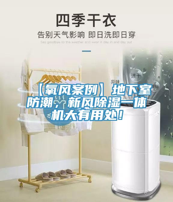 【氧風案例】地下室防潮，新風除濕一體機大有用處！