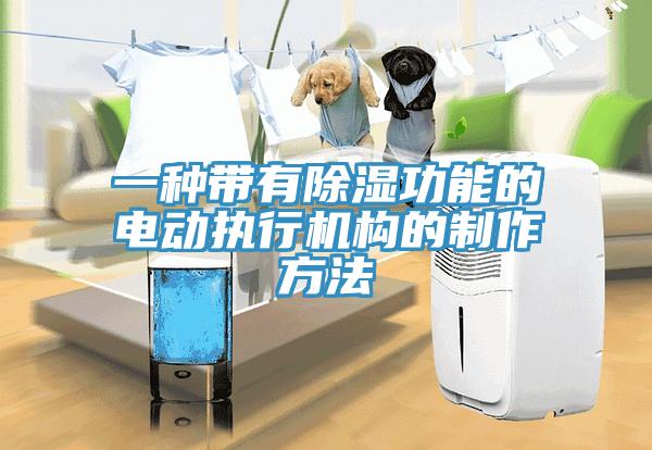 一種帶有除濕功能的電動執(zhí)行機(jī)構(gòu)的制作方法