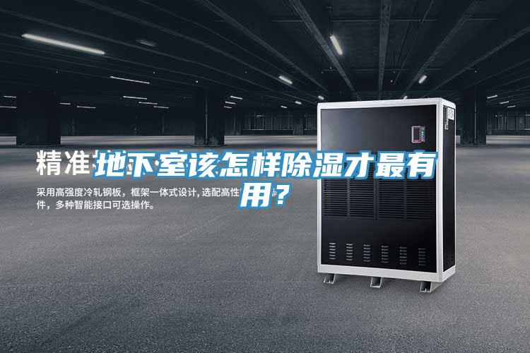 地下室該怎樣除濕才最有用？