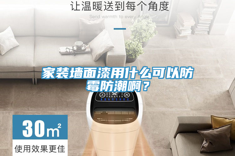 家裝墻面漆用什么可以防霉防潮??？