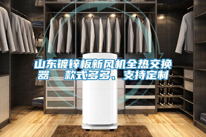 山東鍍鋅板新風機全熱交換器  款式多多、支持定制