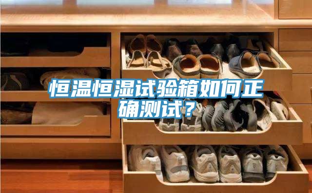 恒溫恒濕試驗(yàn)箱如何正確測試？