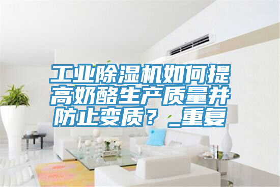 工業(yè)除濕機(jī)如何提高奶酪生產(chǎn)質(zhì)量并防止變質(zhì)？_重復(fù)