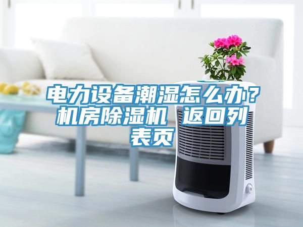 電力設(shè)備潮濕怎么辦？機(jī)房除濕機(jī) 返回列表頁(yè)