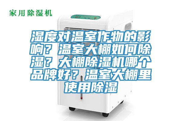 濕度對溫室作物的影響？溫室大棚如何除濕？大棚除濕機哪個品牌好？溫室大棚里使用除濕