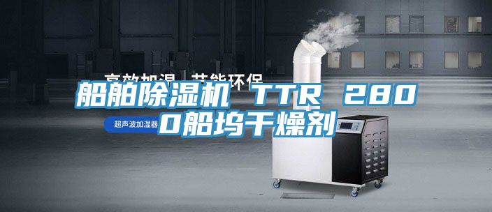 船舶除濕機(jī) TTR 2800船塢干燥劑