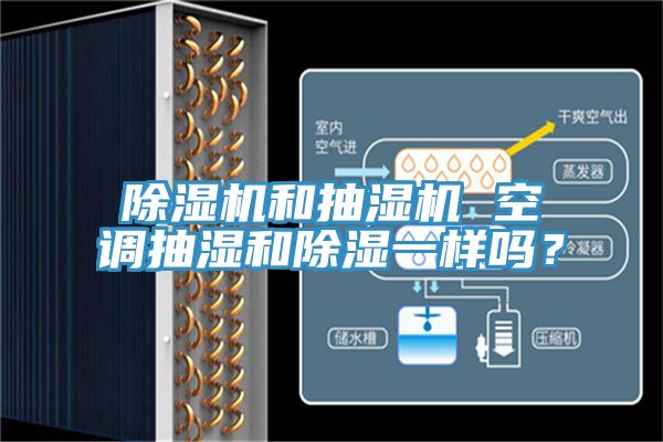 除濕機(jī)和抽濕機(jī) 空調(diào)抽濕和除濕一樣嗎？
