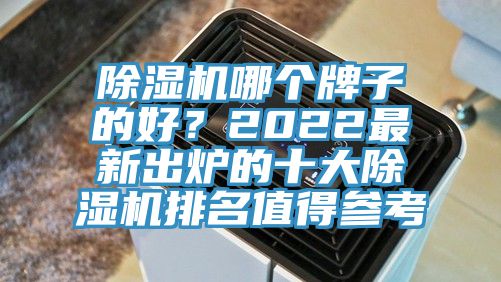 除濕機哪個牌子的好？2022最新出爐的十大除濕機排名值得參考