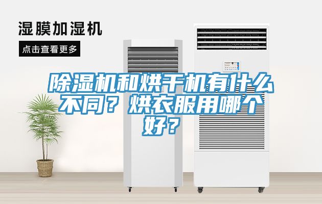 除濕機(jī)和烘干機(jī)有什么不同？烘衣服用哪個好？