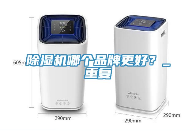 除濕機哪個品牌更好？_重復